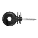 50pcs Plastic Screw-in Insulator For Pet Animal Electronic Fence Timber Wood Post Wire Cable
