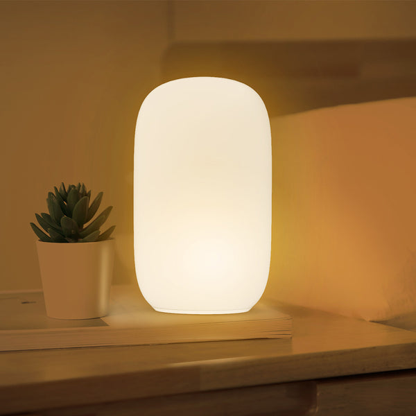 Qualitell ZS2003 USB Charging Silicone LED Night Light Orange Red Sleeping Lamp Reading Light Smart Timing Shutdown From Xiaomi Youpin