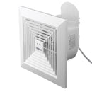 KHG-12B 31W 6 Inch Air Exhaust Fan Blower Ceiling Wall Mount Ventilation Exhaust Fan US Plug
