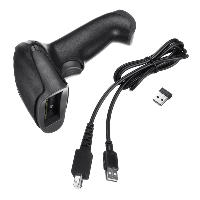 2.4G Wireless Handheld Laser USB Barcode Barcode Scanner Reader POS Label