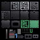 Acrylic Ant Nest Housing Farm Ants Nest with Feeding Area Display Living Box