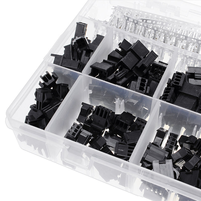 Excellway DH33 520Pcs Dupont Connector Housing Male / Female Pin Connector