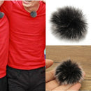 Lapel Microphone Mic Windscreedn Wind Shield Wind Fur Muff For Lapel Lavalier