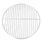 25cm Round BBQ Grill Grate Charcoal BBQ Grill Pan Replacement Metal Cooking Barbecue Mesh Frame