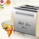 Bear DSL-A02W1 Automatic Household Toaster Two pieces of bread Toaster for Breakfast Bread Maker