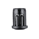 200pcs 5MM LED Holder Black Plastic Diode Lampshade Holder Clip Bezel Mount Light Case Cup Bezels Mounting Cases