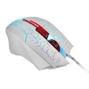 HXSJ H800 Fire Bird 6D 5500 DPI Colorful Backlight Wired Optical Gaming Mouse