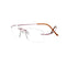 LianSanHD Titanium Light Reading Glasses Comfortable Flexible Resin Alloy Presbyopic Glass L8013T