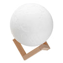 20cm 3D Earth Lamp USB Rechargeable Touch Sensor Color Changing LED Night Light Gift  DC5V
