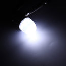 10PCS 1156 BA15S LED Reversing Light Brake Turn Signal Lamp Waterproof Replacement Bulb White Strobe Mode