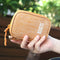 BUBM QYR Single Double Layer Electronics Accessories U Disk Cable Organizer Data Cable Storage Bag