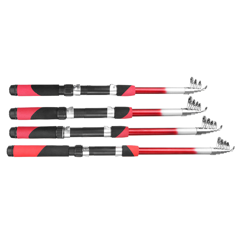 Fishing Rod Portable Sea Spinning Pole Portable Ultralight Fiber Telescopic Fishing Tools