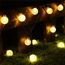 5M Outdoor Solar Powered 20 LED Bulb String Light Garden Holiday Christmas Wedding lamp