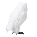 Feather Lifelike Owl Ornaments Garden Home Decorations
