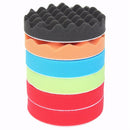 6pcs 6 Inch 150mm Polishing/Buffing Pad Set For Car Polisher Detail Polishing