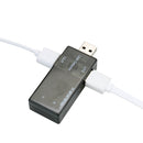 Bakeey USB Charging Detector Dual Meter Display Current Voltage Tester Power Adapter Voltmeter Ammeter