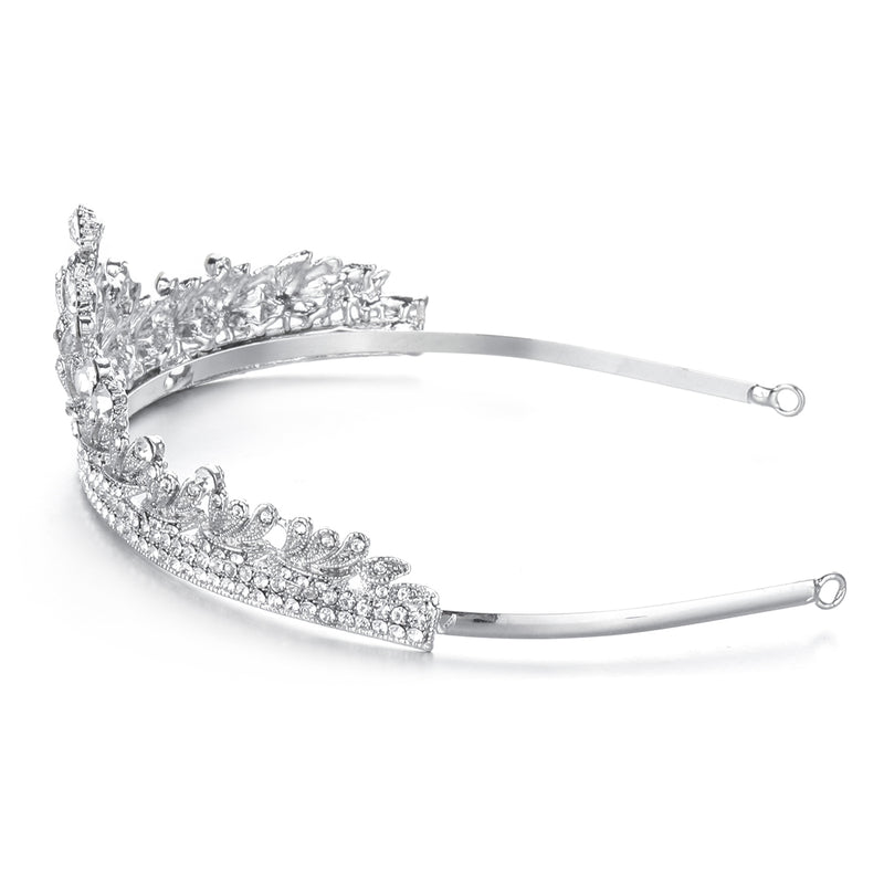 Wedding Prom Pageant Crown Headband Jewelry Crystal Rhinestone Tiara Bridal