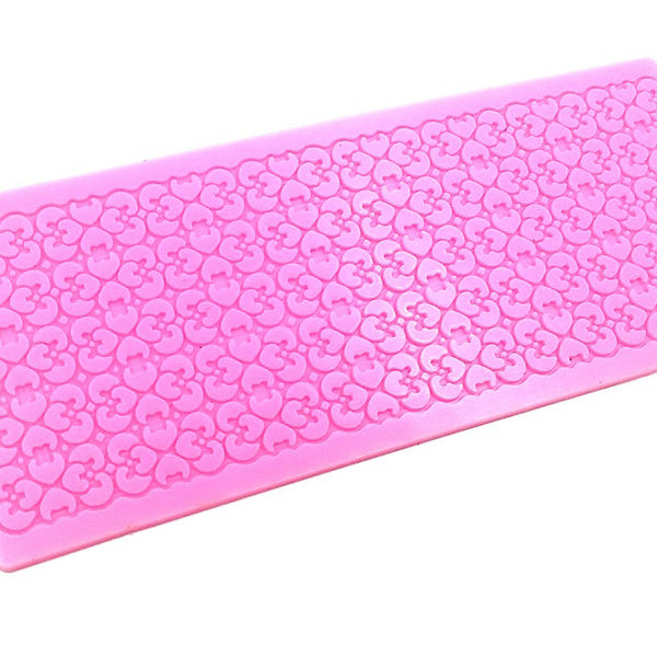 Lace Silicone Cake Mold Fondant Print Mould Decorating Tool