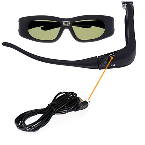 Active DLP Link 3D Glasses Compatible with XGIMI/JMGO/Optama/Acer/BenQ/ViewSonic 3D Projectors