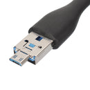 Mini Micro and USB Fan Cooler Flexible Fan For Samsung Android Cell Phone