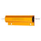 RX24 100W 8R 8RJ Metal Aluminum Case High Power Resistor Golden Metal Shell Case Heatsink Resistance Resistor