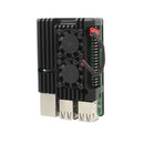 Aluminium Alloy Armor Enclosure Case With Dual Fan For Raspberry Pi 3 Model B+(plus) /3B