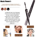 Music Flower Waterproof Anti-sweat Eyebrow Pen Dyed Eyebrow Paste Makeup