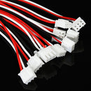 10pcs XH Pitch 2.54mm Single Head 3Pin Wire To Board Connector 15cm 24AWG With Socket