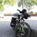 ROSWHEEL 3L Cycling Bicycle Handlebar Front Tube Basket Bag PVC 100% Full Waterproof Bike Bag