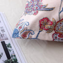 3 PCS Bedding Sets Botanic Flower Printing Quilt Cover Pillowcase For Full Size