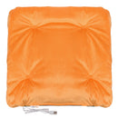 USB 5-12V  Electric Heating Cushion Heating Seat Warmer Heater Heated Pad Cushion Soft Cover 38x38cm Seat Cushion