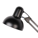 Flexible Swing Arm Clamp Mount Lamp Office Studio Home E27/E26 Table Black Desk Light AC85-265V