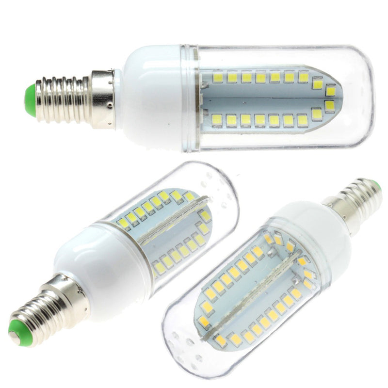 E27 B22 E14 E12 G9 GU10 5W 500LM SMD2835 84LEDs Warm White Pure White Corn Light Bulb AC85-265V