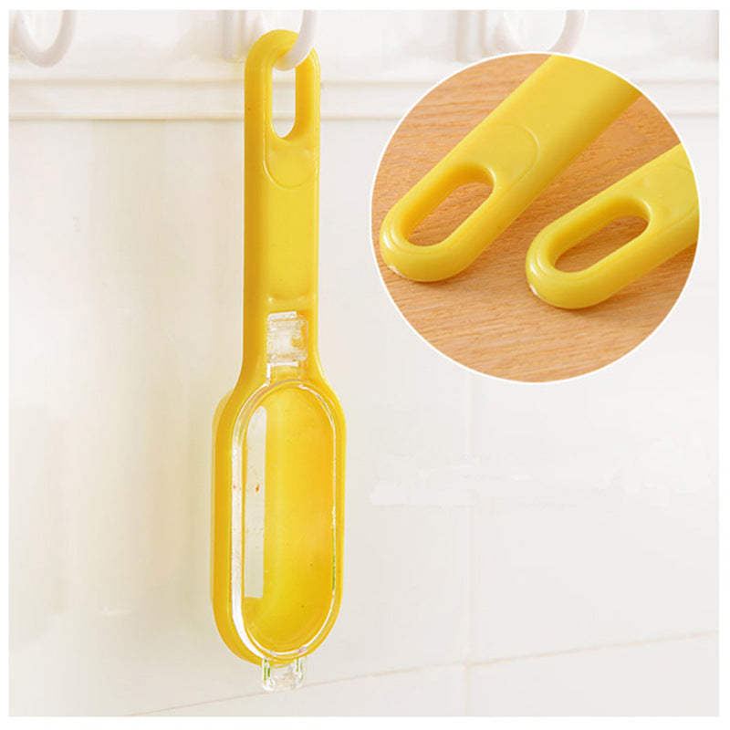 Food-grade ABS Fish Scale Scraper Fish Scaler Remover Skin Scales Innovative Lid Design Kitchen Tool