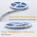Bakeey5M 10M IP66 5050 RGB WiFi APP Smart LED Strip Light with IR Remote Controller Work With Alexa Google