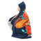 130x150cm Hooded Blanket Wearable Thickened Double Plush 3D Digital Printing Blankets
