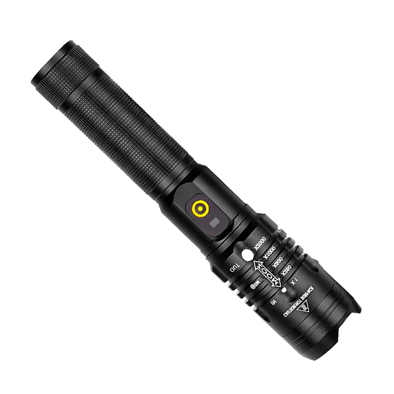 XANES XH-P50 1000 Lumens LED Zoomable Flashlight 18650 Battery USB Rechargeable 3 Modes Work Lamp