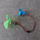 DIY Miniature DC Wind Power Turbine Model Demonstration Teaching Tool Drive Fan Physical Experiment