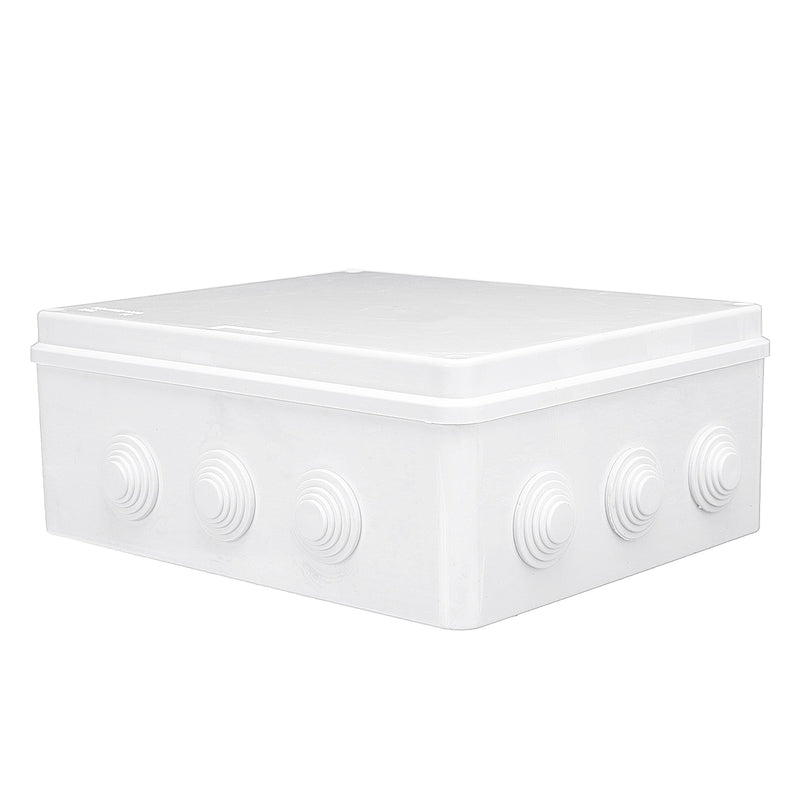 Dustproof Waterproof IP65 Junction Box Universal Electrical Enclosure Cable Case Junction Case Electrical Project Enclosure White