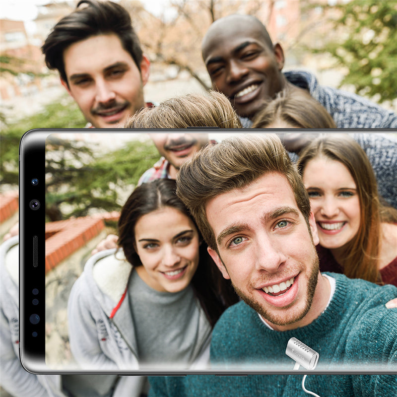 Yanmai R977 Lavalier Omnidirectional Condenser Microphone Clip-on Lapel Condenser Microphone For PC Phone iPad Camera Windows