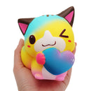 GiggleBread Cat Squishy 12*9.5*7.5cm Slow Rising With Packaging Valentine's Day Gift Soft Toy