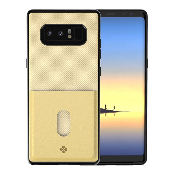 TOTU PU Card Slot Soft TPU Protective Case for Samsung Galaxy Note 8
