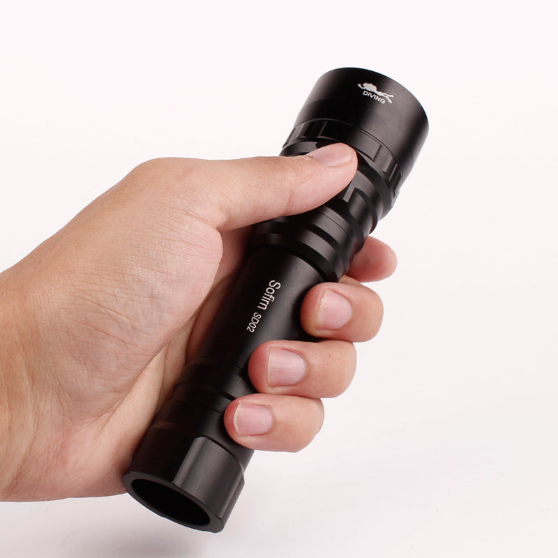 Sofirn SD02 Professional Diving Flashlight 18650 Powerful Dive Light XPL 1050lm LED Lamp Underwater Spotlight Flashlight