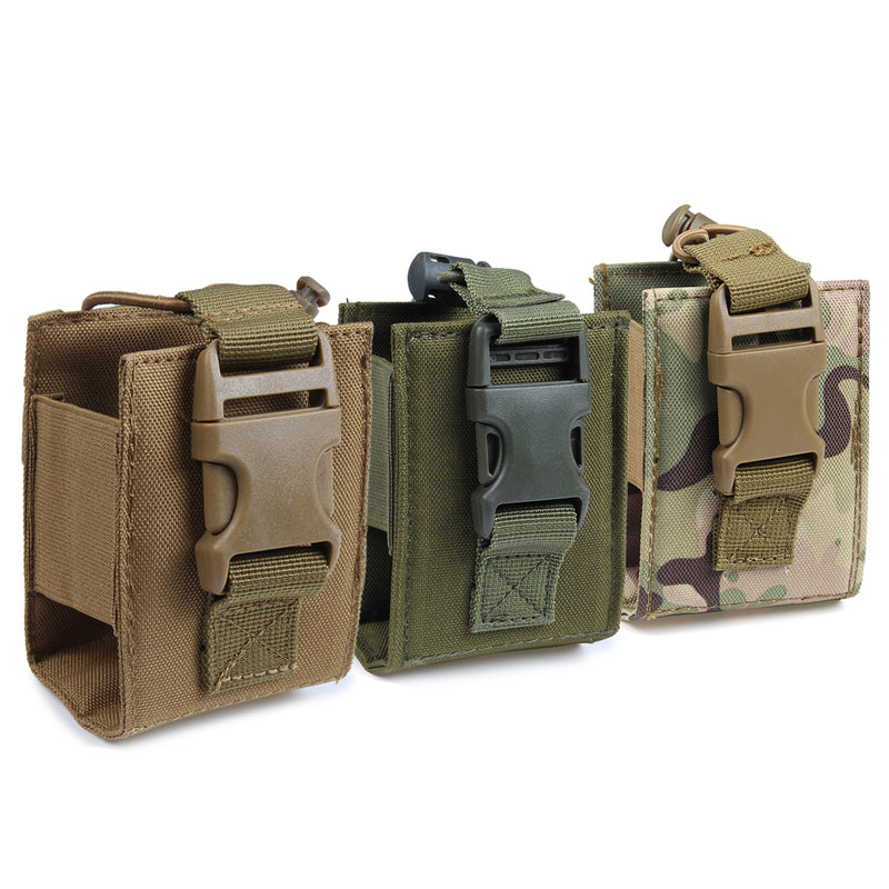 Waterproof Waist Bag Nylon Portable Durable Pouch Case Holder for Walkie Talkie