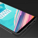 Bakeey Tempered Glass Mirror Back Cover Soft TPU Frame Protective Case for OnePlus 5T
