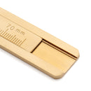 70mm Mini Brass Sliding Gauge Vernier Bead Wire Jewelry Measuring Pocket Caliper