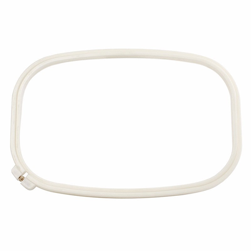 Plastic Embroidery Frame Two Layer Cross Stitch Hoop Ring Sewing Tool Rectangle
