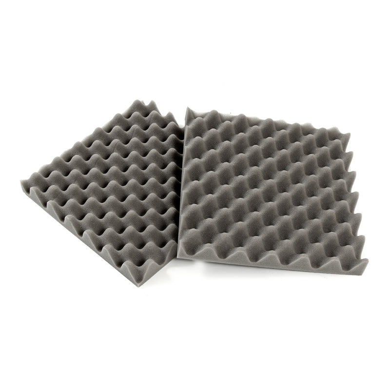 6Pcs 30x30x4cm Acoustic Soundproofing Foam Tiles Convoluted Egg Studio Sound Insulation Cotton