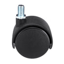 50mm Caster Wheel Office Chair Swivel Castor Caster Wheel Nylon Chair Wheels