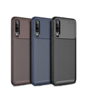 Bakeey Protective Case For Samsung Galaxy A50 2019 Carbon Fiber Fingerprint Resistant Soft TPU Back Cover